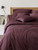Duvet Cover Set "PARIS" / Rubin / Plum / *NEW*