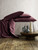 Duvet Cover Set "PARIS" / Rubin / Plum / *NEW*