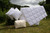 Scandinavian DUCK Down Comforter / ORGANIC / GOTS /  SUMMER / LIGHTWEIGHT / EURO TWIN XL / 55 x 87"