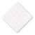 Cotton Pillowcases White Stripes *Junior Size* 16x24" - set of 2