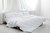 100% Egyptian Cotton Euro King size Duvet Cover Case "Classic White" 260x220cm