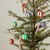 Scandinavian Christmas Decorations in Wool *Reindeer in grey*