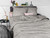 Duvet Cover Set MINK silver/grey *Light Flannel*