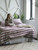 Duvet Cover Set WAVE *mauve / beige*