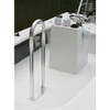 Grab bar 36" in Height mount on poling platform or deck