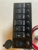 Switch panel usb charging outlets with labeled wires or Deutsch fitting