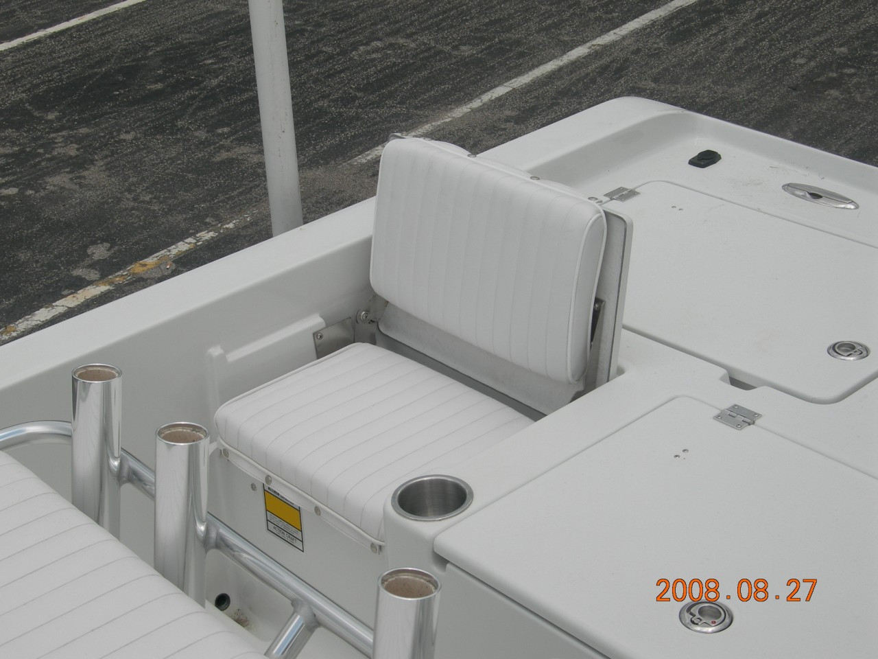 Set of seat straps with snaps Action Craft Boat Parts