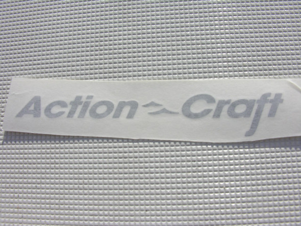 Small Action Craft decal pair