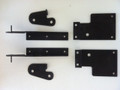 Seat Brackets, hinges, left & right side 6piece. 