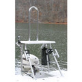 Grab bar 36" in Height mount on poling platform or deck