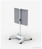 Flexible Height Adjustable Mobile Shield - Single /Double Panel