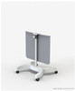 Flexible Height Adjustable Mobile Shield - Single /Double Panel