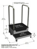 Lateral View 2-Step Platform with Swivel 360 System