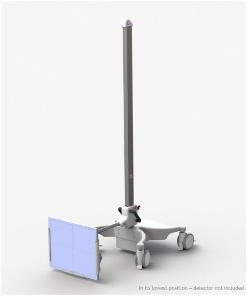 Mobile DR detector and cassette holder (1330/3, 1330/4, 1330/5)