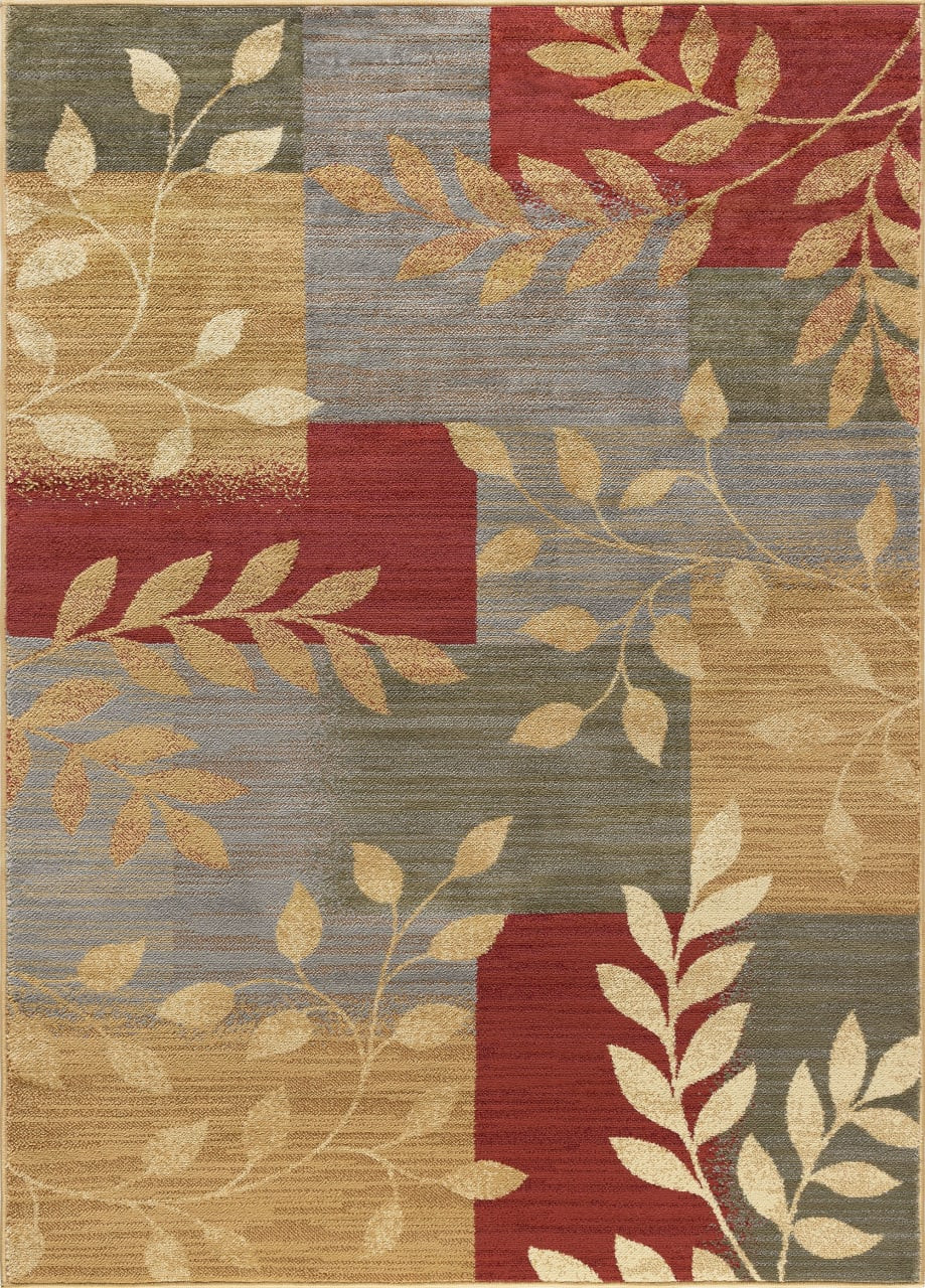 Ditton Transitional Abstract Area Rug