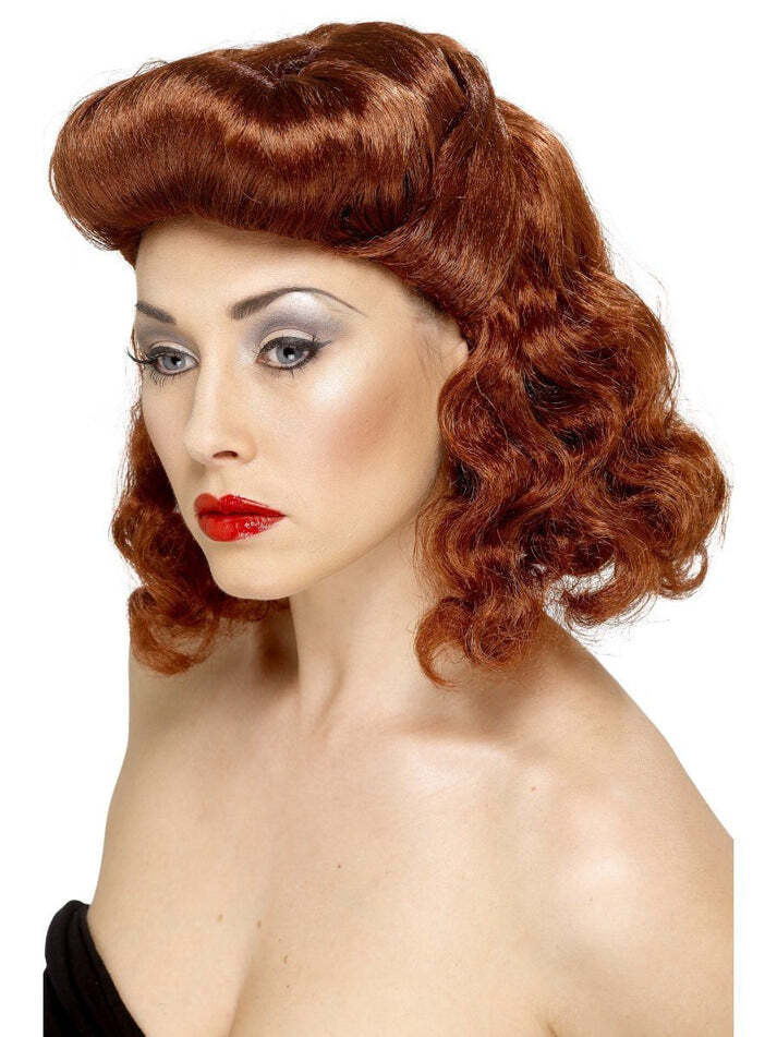 Auburn Pin Up Girl Wig The Wig Outlet