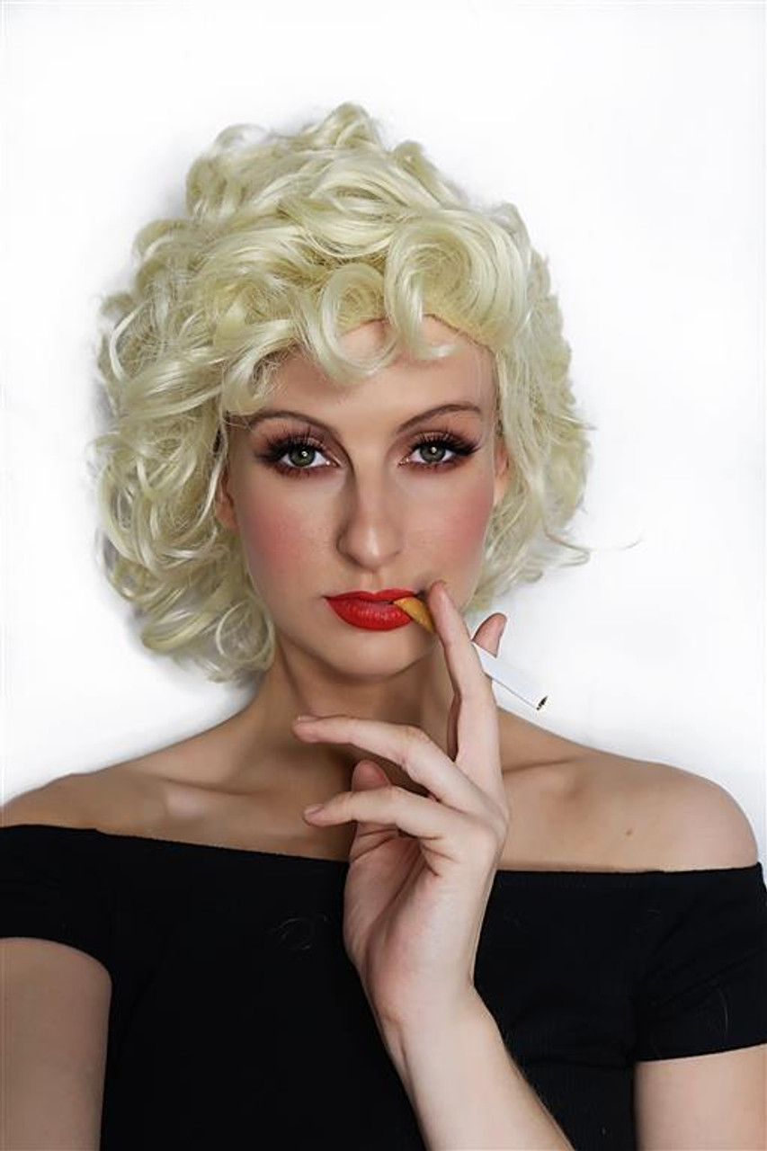 Bad Sandy Grease Wig Womens 1950s Blonde Costume Wigs - by Allaura - The  Wig Outlet