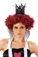 Queen Of Hearts (Auburn) Costume Wig