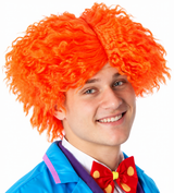 Mad Hatter Orange Costume Wig (Unisex) - by Allaura