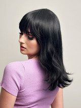 CLEO - Heat Resistant Black Long Bob Wig - by Allaura