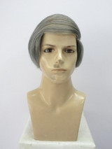 Old Man Bald Combover Grey Costume Wig