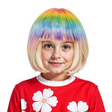 Crayola Colour-Me Blonde Bob Wig Set - Customisable Washable Wig for Kids, Cosplayers & Creatives - includes Markers & Wig Stand