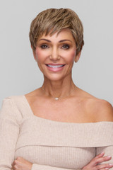 IRIS - Lace Front Monofilament Short Straight Pixie Wig - by Jon Renau 10RH16
