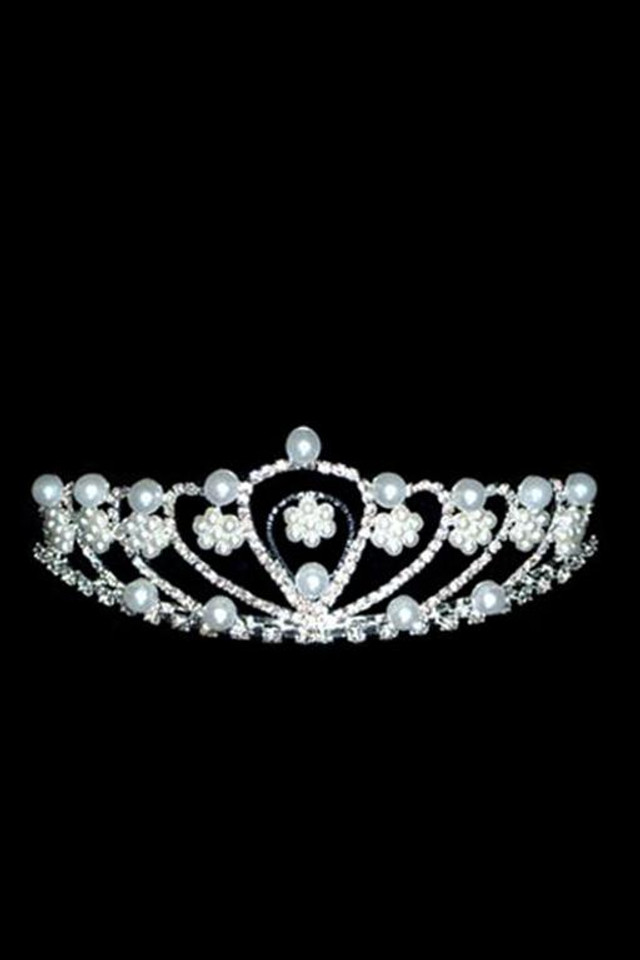 TIARA - High Quality Silver Rhinestone Tiara