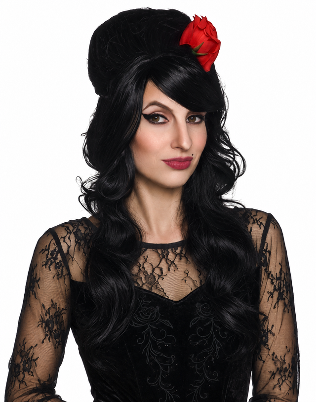 Rehab Beehive (Amy Winehouse) Costume Wig (High Quality Fibre) - by Allaura