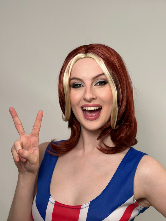 Ginger Spice Costume Wig