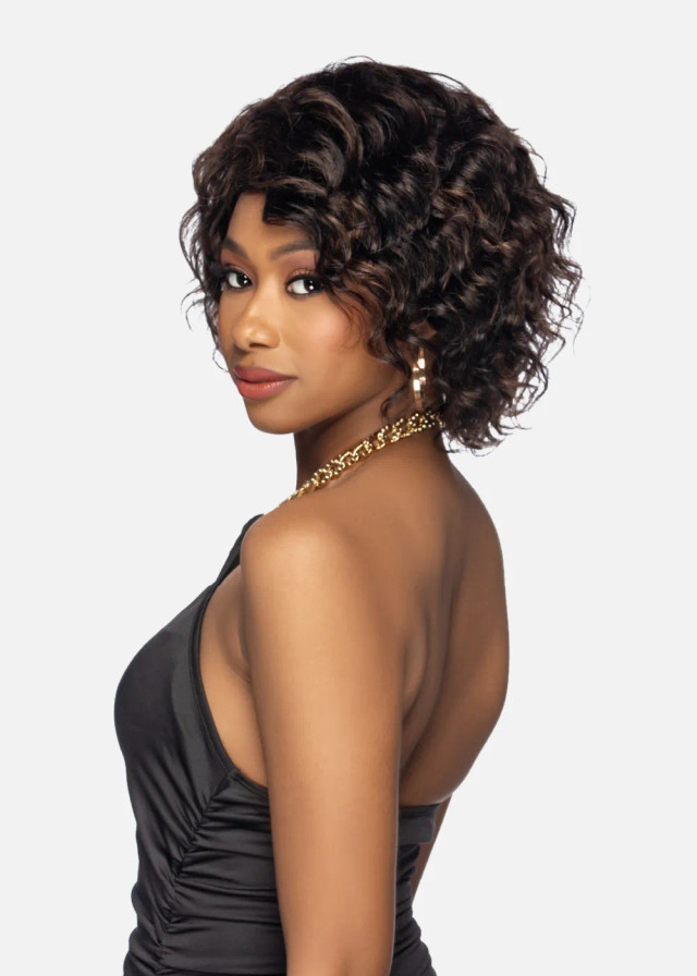 MELODY - 100% Human Hair 10 Inch Loose Deep Curl with Side Fringe by Vivica Fox