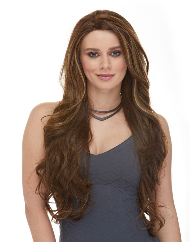 KIM - Heat Resistant Lacefront Long Soft Layered Waves by Sepia