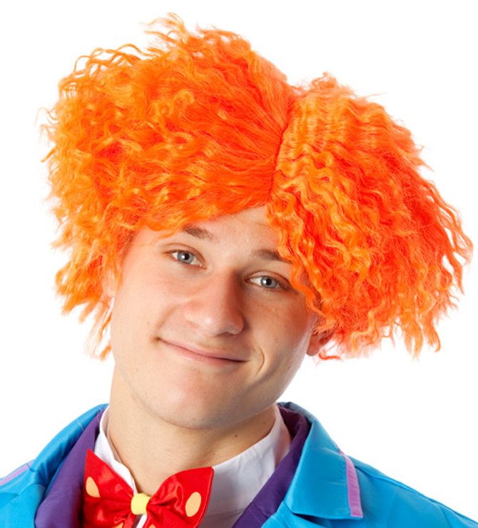 Mad Hatter Orange Costume Wig
