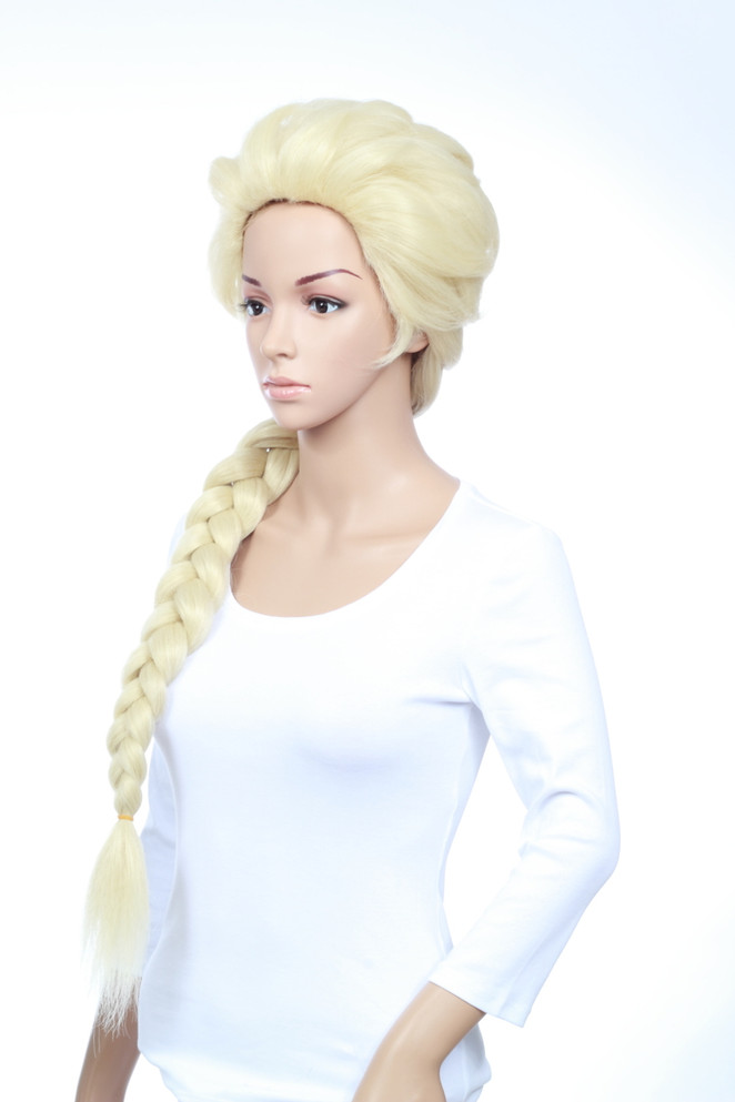 DELUXE Frozen Inspired Elsa Costume Wig - High Quality