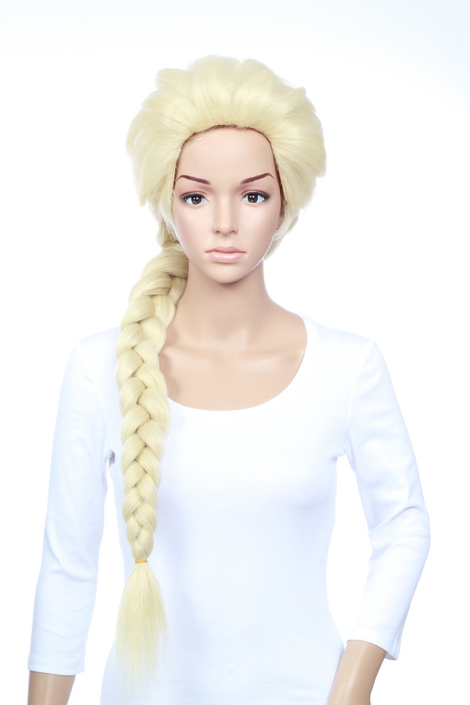 DELUXE Frozen Inspired Elsa Costume Wig - High Quality