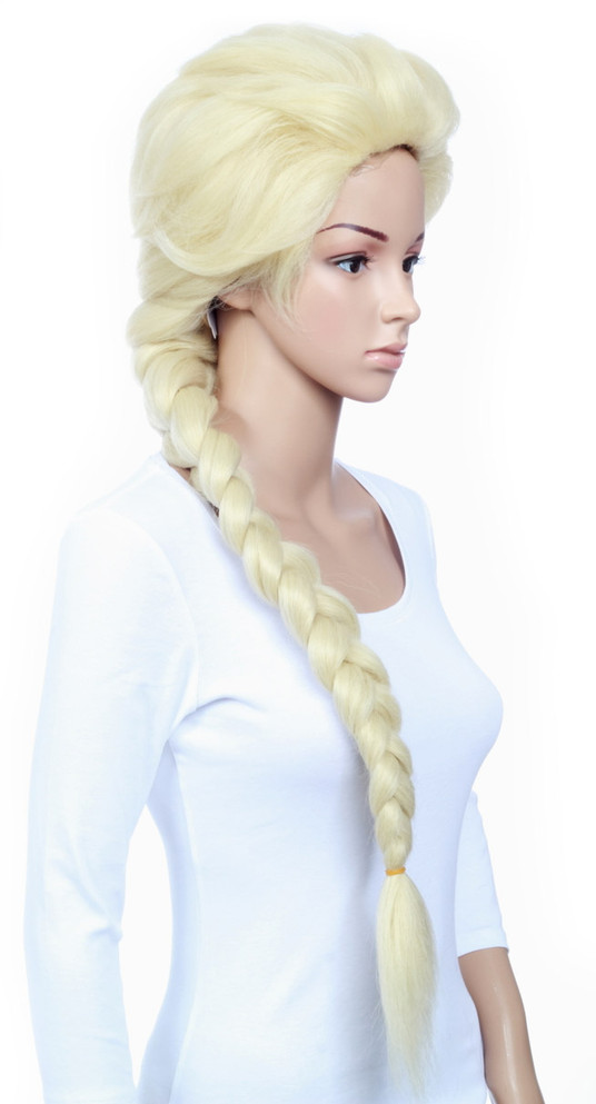 DELUXE Frozen Inspired Elsa Costume Wig - High Quality