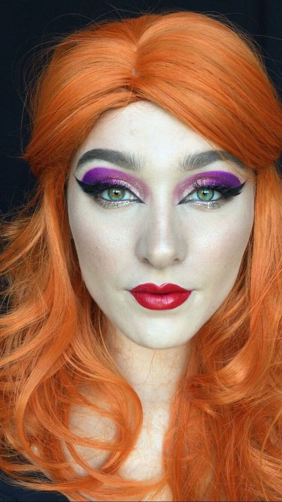 DELUXE Jessica Rabbit (Orange) Costume Wig - Allaura Brand