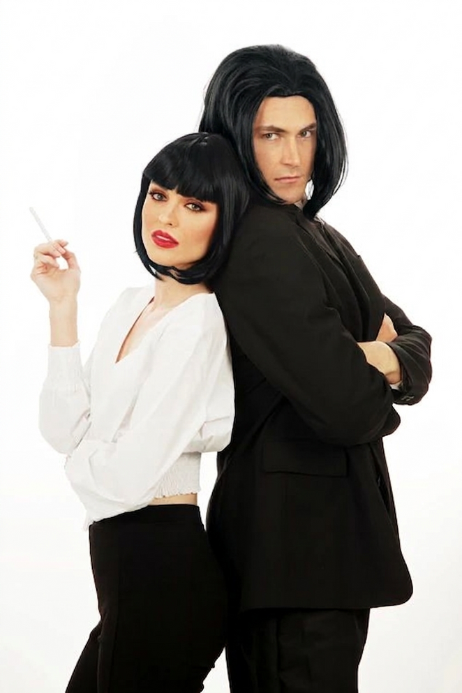 Mia Wallace Pulp Fiction Womens Costume Wig - by Allaura