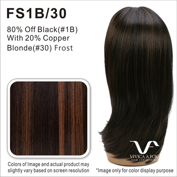 FS1B/30 - Off Black with Copper Blonde Frost