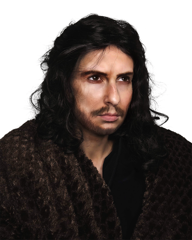 Northern King Jon Snow Games of Thrones Mens Costume Wig