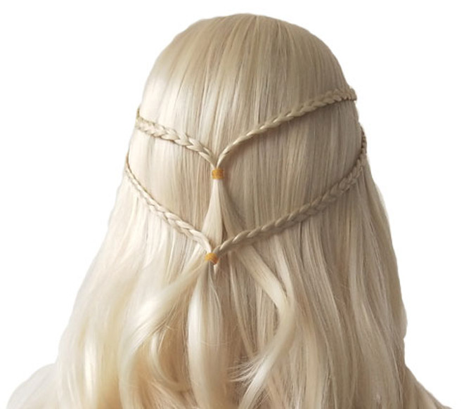 Daenerys (Mother of Dragons) Womens Costume Wig - by Allaura