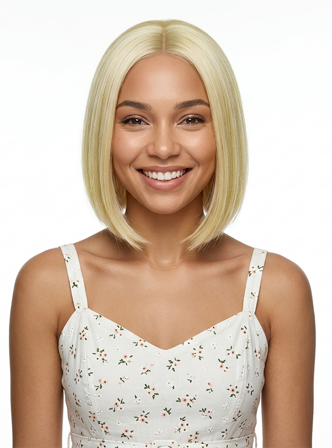 BLITHE - Ultra Chic Bob Lace Front Heat Resistant Wig BLONDE ONLY  - by Sepia D