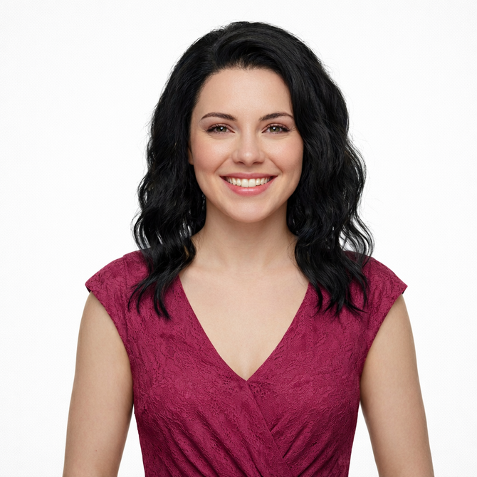 MOLLY - Lace Front Short Wavy Black Wig - by Queenie Wigs