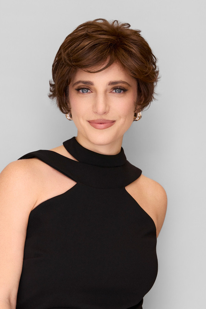 VANESSA - Heat Resistant Lace Front Short Shag Wig by Jon Renau
