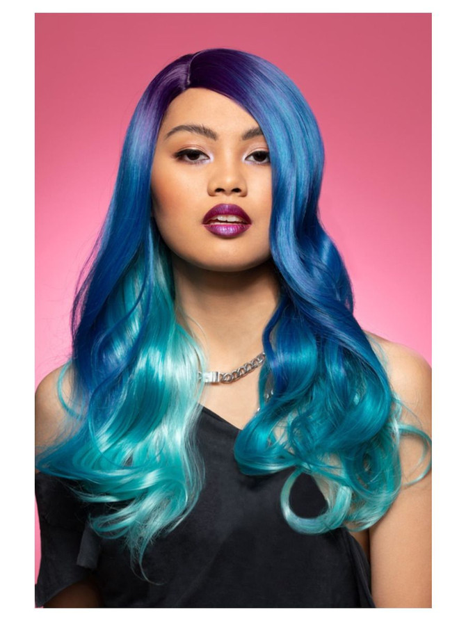 Manic Panic Two Tone Mermaid Long Curls with Side Part