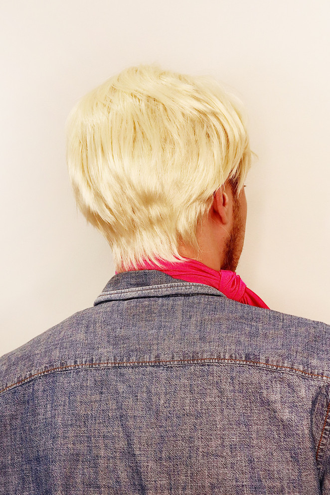 Ken Barbie Inspired Blonde Short Wig