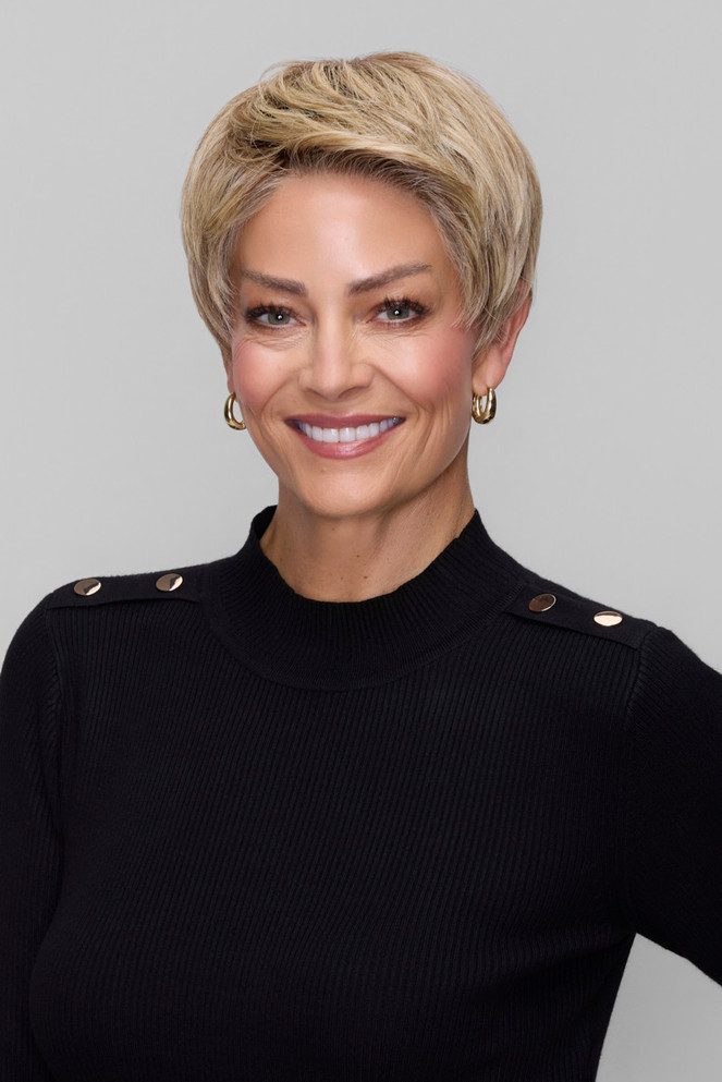 IRIS - Lace Front Monofilament Short Straight Pixie Wig - by Jon Renau 12FS12