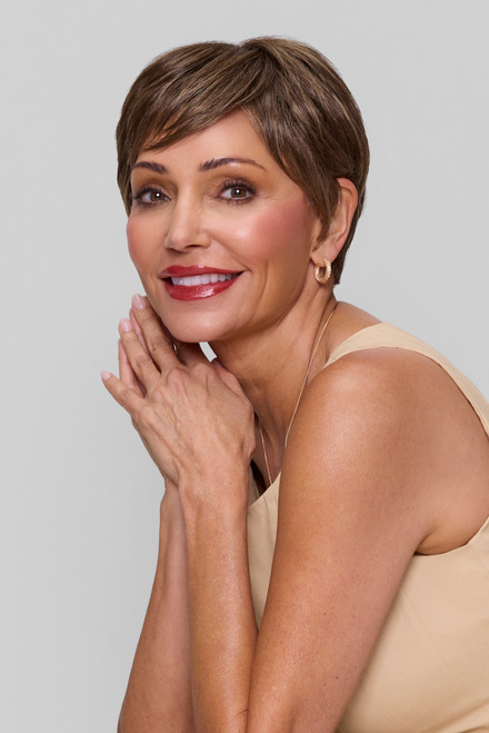 TESS - Lace Front Monofilament Short Straight Pixie Wig - by Jon Renau 8RH14