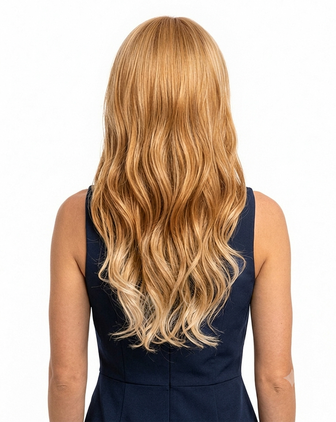 KATE - Long Layered Strawberry Blonde Fashion Wig - by Allaura