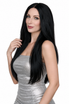 Wicked Witch Long Black Deluxe Costume Wig (Heat Resistant)